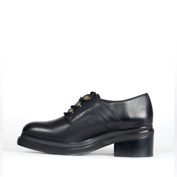 Miista Carey leather lace up shoe boot black - Picture 5 of 7